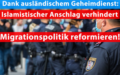 Dank „ausländischem Geheimdienst“: Islamistischer Anschlag verhindert
