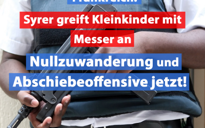 Messerangriff von Asylbewerber auf Kinder in Frankreich