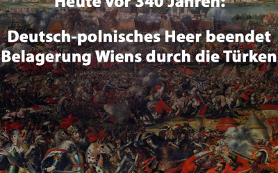 Heute vor 340 Jahren: Sieg gegen die osmanische Armee