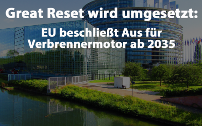 EU-Parlament beschließt Verbrenner-Aus