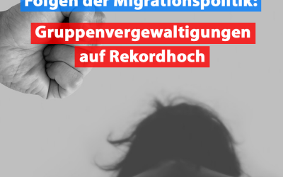 Gruppenvergewaltigungen auf Rekordhoch