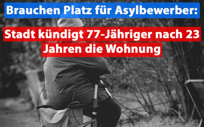 Rentnerin muss nach 23 Jahren für Asylbewerber weichen