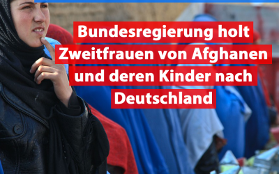 Skandal: Regierung holt Zweitfrauen von Afghanen nach Deutschland
