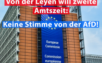 Von der Leyen will zweite Amtszeit!